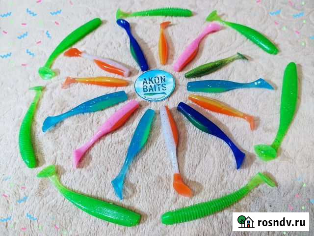 Продаю самодельные силиконые приманки Пермь - изображение 1