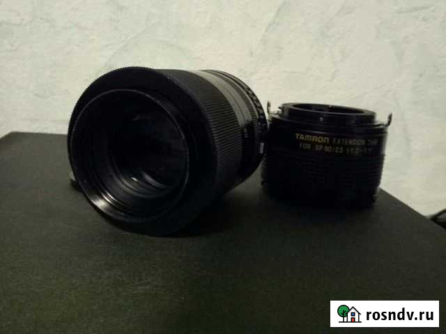 Объектив Tamron SP 90 f/2.5 + Tube Macro Челябинск - изображение 1