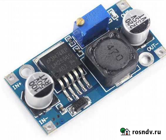 Понижающий, регулируемый блок питания LM2596S Оренбург - изображение 1