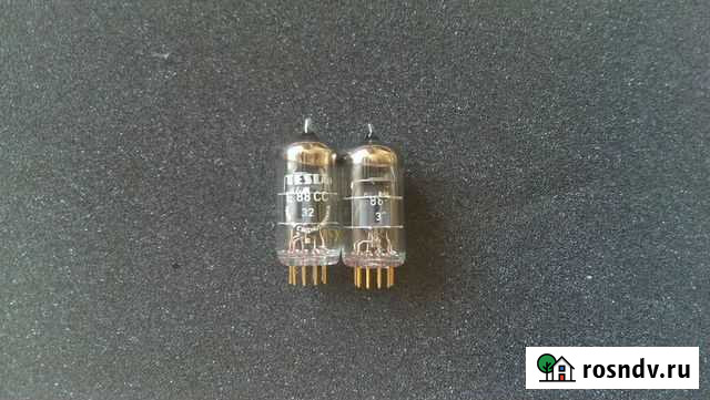 Радиолампы E88CC Tesla Gold Pin (Чехословакия) Старый Оскол - изображение 1
