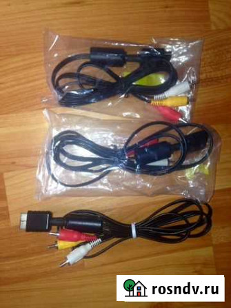 Av, Rca кабель для sony Ps1, Ps2, Ps3 Ульяновск - изображение 1