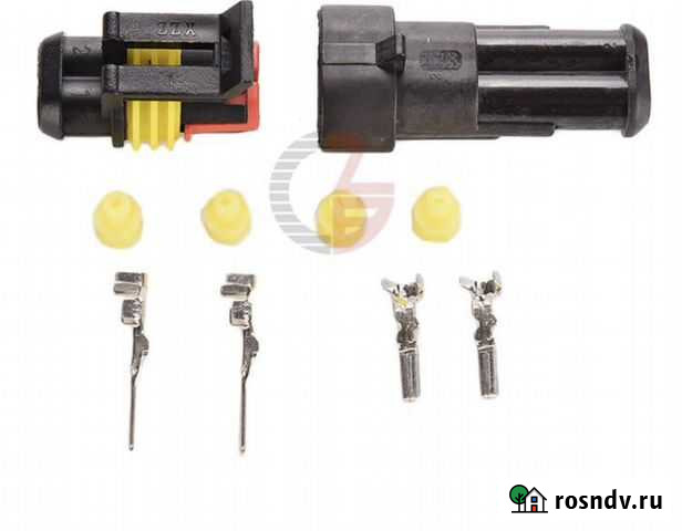 Водонепроницаемая фишка(разъём) 2 Pin Красноярск - изображение 1