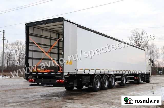 Полуприцеп шторно-бортовой Тонар T4, 2021 Москва - изображение 1