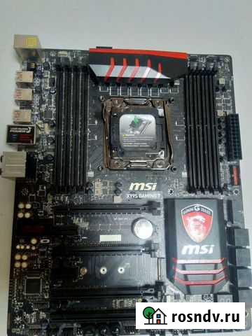 MSI X99S gaming 7 2011v3 Бердск - изображение 1