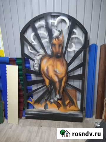 Калитка металл художественная, лазерная резка Камень-на-Оби - изображение 1