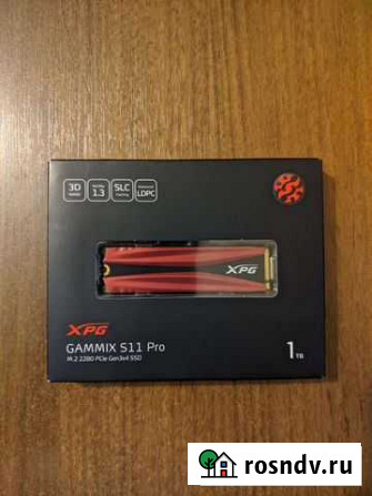 Новый Ssd Nvme Adata XPG S11 Pro 1TB Курск - изображение 1