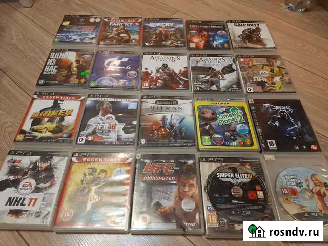 Игры Sony PlayStation PS3 20шт Саранск - изображение 1