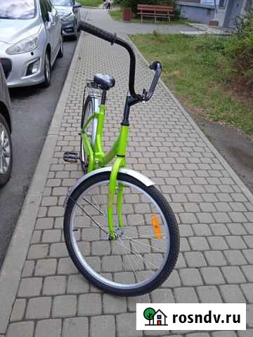 Велосипед складной с багажником и ножным тормозом Санкт-Петербург - изображение 1