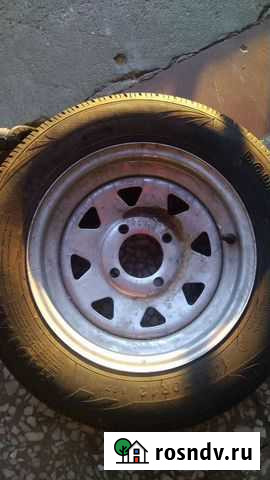 Запасное колесо 4 шпильки 145/70R12 Благовещенск - изображение 1