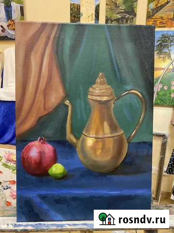 Картина холст масло натюрморт Мурино - изображение 1