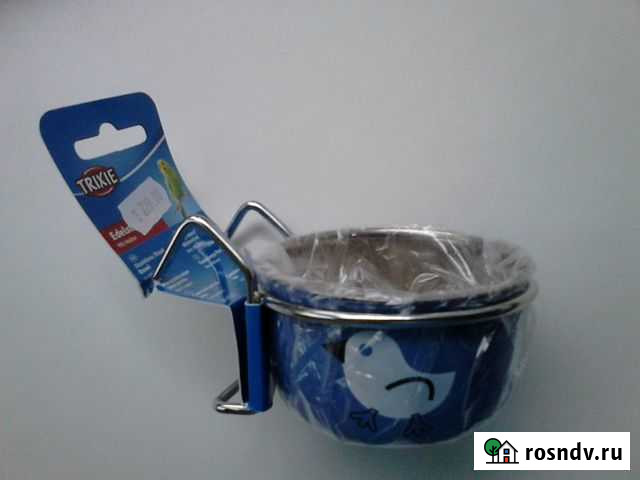 Миска-кормушка для птиц металлическая новая Воронеж - изображение 1