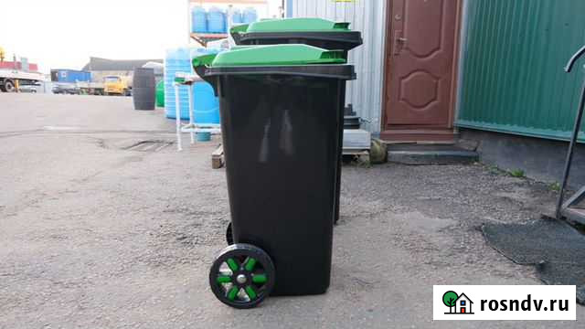 Контейнер 240 л. для мусора из пластика арт.561 Пермь - изображение 1