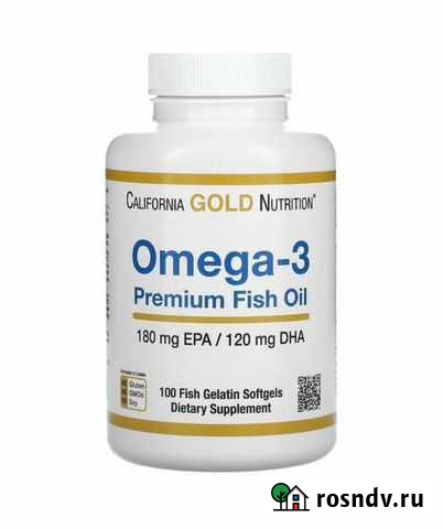 Омега 3 премиального качества 100 капсул Петропавловск-Камчатский - изображение 1