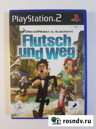 PS2. Flushed Away. Лицензия (без мануала) Саратов - изображение 1
