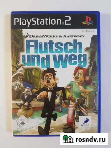 PS2. Flushed Away. Лицензия (без мануала) Саратов - изображение 1