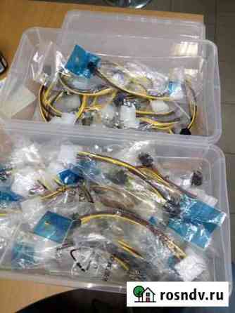 Переходник molex to 6pin PCI-E для видеокарты, нов Омск