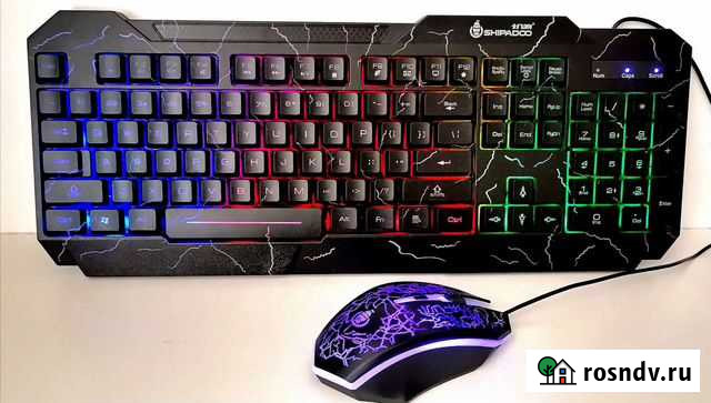 Комплект клавиатура+мышь Хабаровск - изображение 1