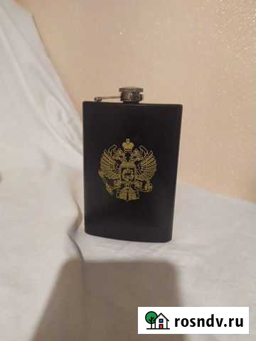 Фляжка нержавейка Курск - изображение 1