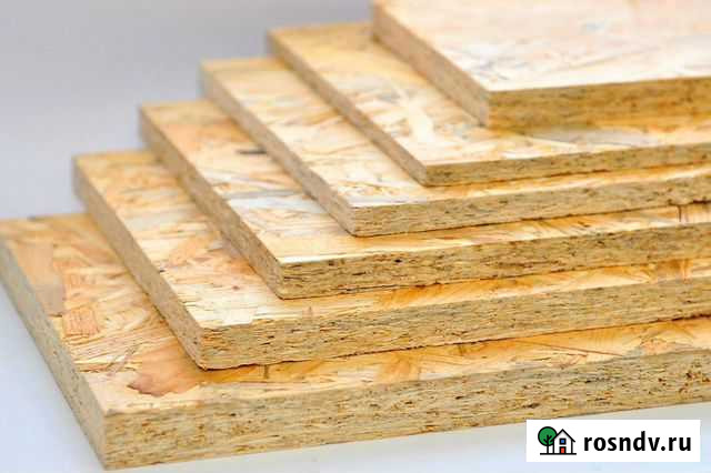 Плита осб (OSB) влагостойкая все размеры Севастополь - изображение 1