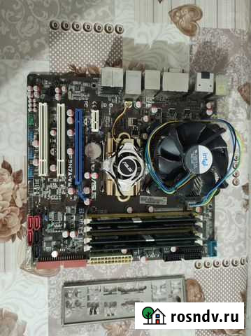 Комплект материнская плата + процессор + озу Приморско-Ахтарск - изображение 1