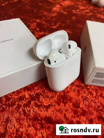 Беспроводные наушники apple airpods оригинал Казань - изображение 1