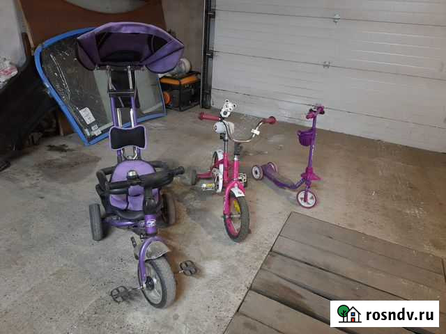 Детский набор Велосипеды+ самокат Минусинск - изображение 1