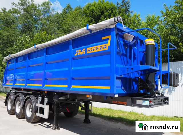 Полуприцеп самосвальный JM Kipper Стальной 25-34 м3 (задний борт клапан), 2021 Иркутск - изображение 1