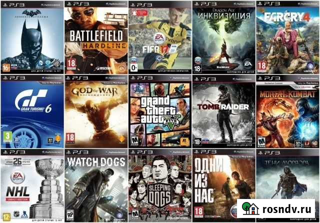 Игры PlayStation 3 (ассортимент) Иркутск - изображение 1