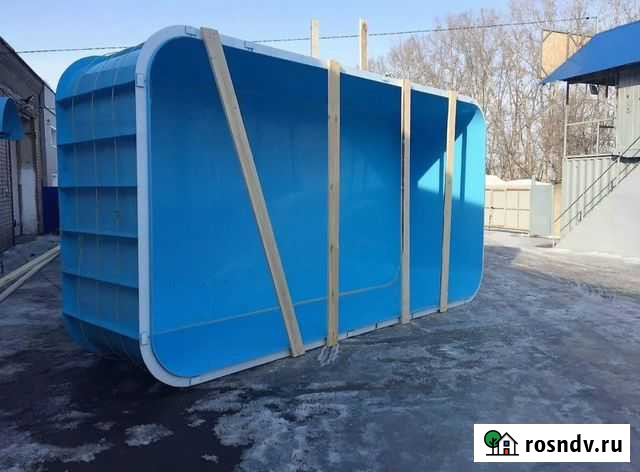Бассейн из пластика 6*3 (чаша) Краснодар - изображение 1