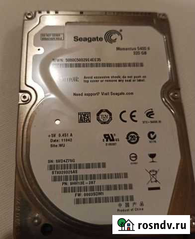 Жёсткий диск для ноутбука 2 5 320 GB Воронеж - изображение 1