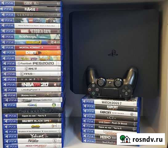 Игровая приставка PS4 Slim + Игра Иваново - изображение 1