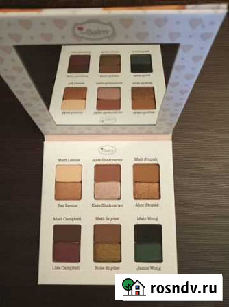 Палетка теней THE balm новая Красногорск - изображение 1
