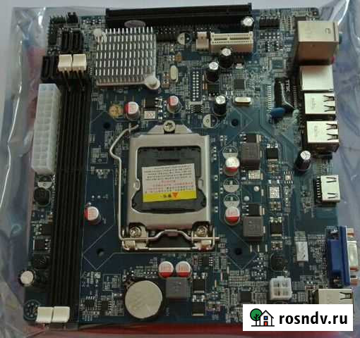 Материнская плата H61 1155 DDR3 Иркутск - изображение 1