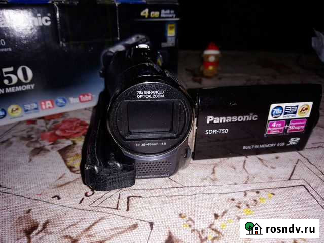 Panasonic sdr t50 видеокамера Белая Калитва - изображение 1