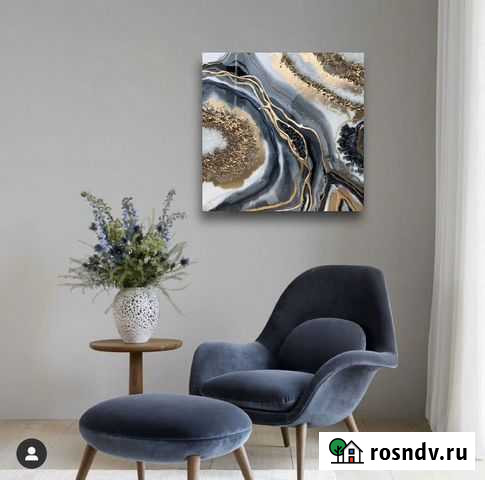Интерьерная картина из эпоксидной смолы Екатеринбург - изображение 1