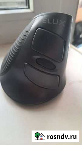 Вертикальная мышь Delux m618 Москва - изображение 1