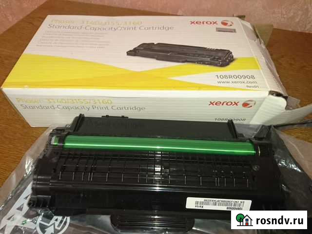 Картридж xerox phaser 3140/3155/3160 108R00908 Брянск - изображение 1