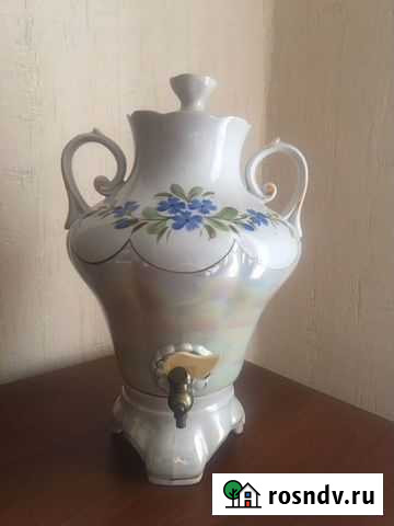 Самовар электрический фарфоровый Ульяновск - изображение 1