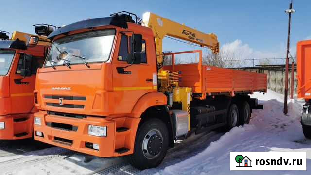 КамАЗ 6520-3072-53 с КМУ, 2021 Ульяновск - изображение 1
