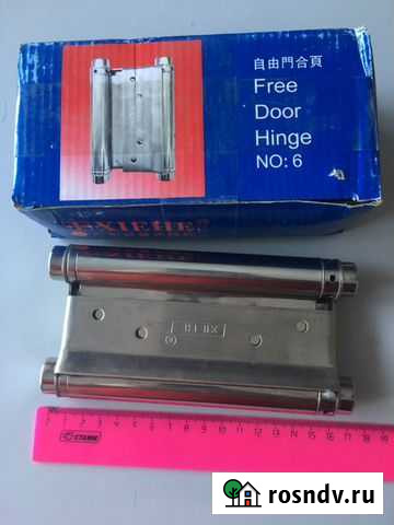 Петли для дверей пружинные, двухсторонние Благовещенск - изображение 1