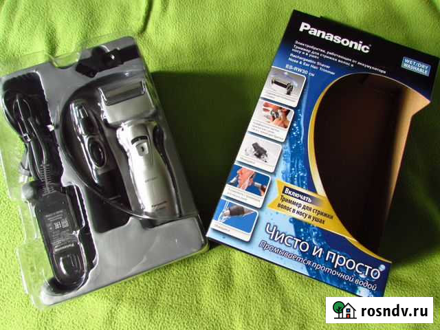 Продам новую бритву Panasonic ES-RW30+триммер ER41 Красноуфимск - изображение 1