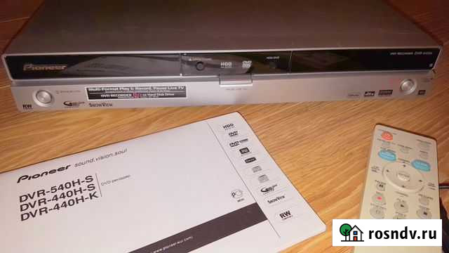 DVD recoder 80 Gb Pioneer DVR-440H Тула - изображение 1