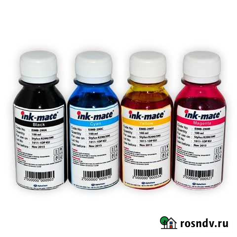 Ink-mate Набор чернил для Epson L100 и т.п Краснодар - изображение 1