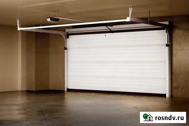 Гаражные ворота автоматические теплые Новосибирск - изображение 1