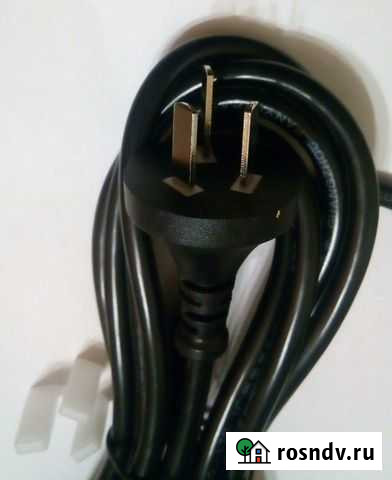 Кабель питания, вилка 3 плоских контакта Москва - изображение 1