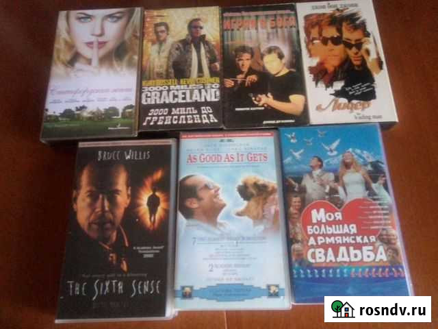 Видеокассеты с фильмами на русском и англ.яз Самара - изображение 1