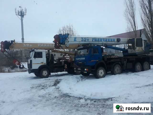 Услуги автокрана 32т Воронеж - изображение 1