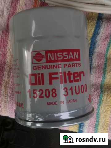 Фильтр nissan оригинал Нижневартовск - изображение 1