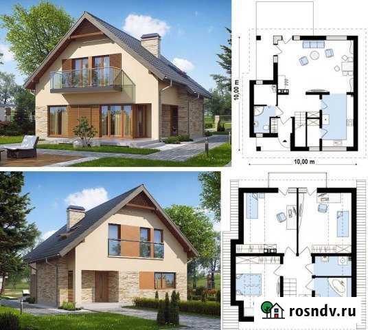 Дом 160 м² на участке 10 сот. на продажу в Южном Калининградской области Южный - изображение 1