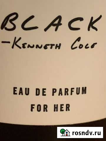 Парфюм “Black Kenneth Cole” (США) 50 ml. Оригинал Тюмень - изображение 1